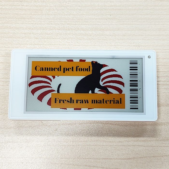 3,5 Zoll 4 Farbe Elektronische Einzelhandel Label Display Farbe Schwarz Weiß Rot Gelb