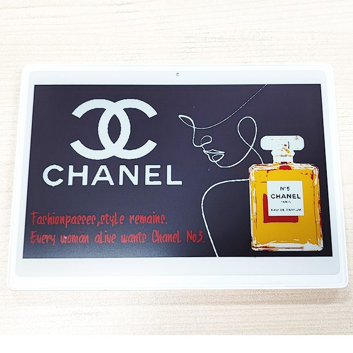 7,5 Zoll 4 Farbe Elektronische Einzelhandel Label Display Farbe Schwarz Weiß Rot Gelb