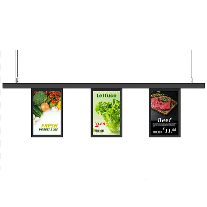 Einzelbildschirm10,1 Zoll Vollfarb-LCD-Beschilderung