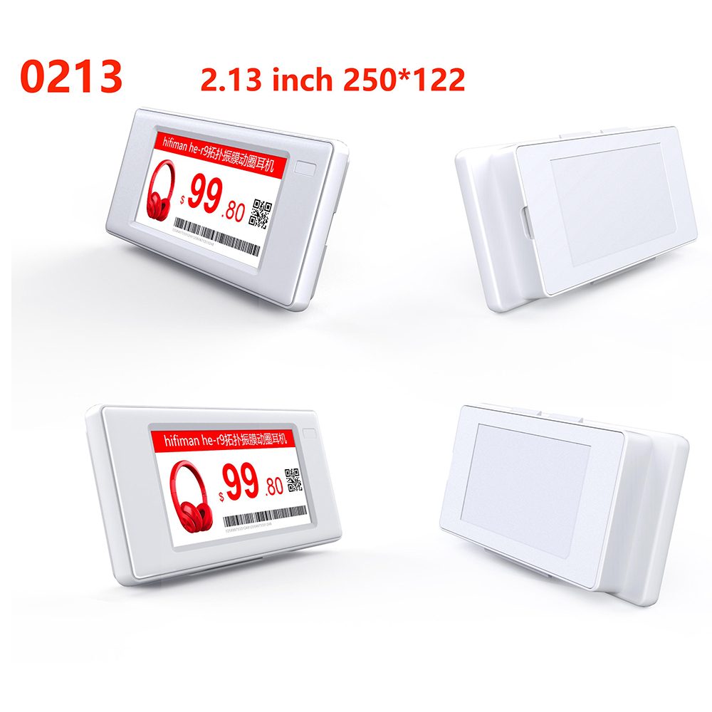 2,13 Zoll 3 Farbe Elektronische Regal Label Display Farbe Schwarz Weiß Rot