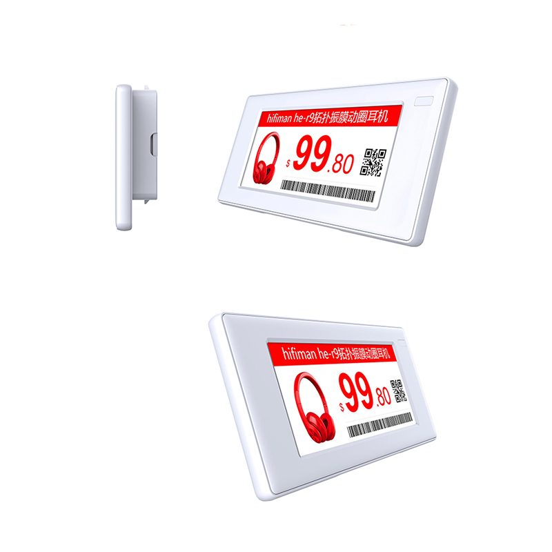 2,9 Zoll 3 Farbe Elektronische Regal Label Display Farbe Schwarz Weiß Rot