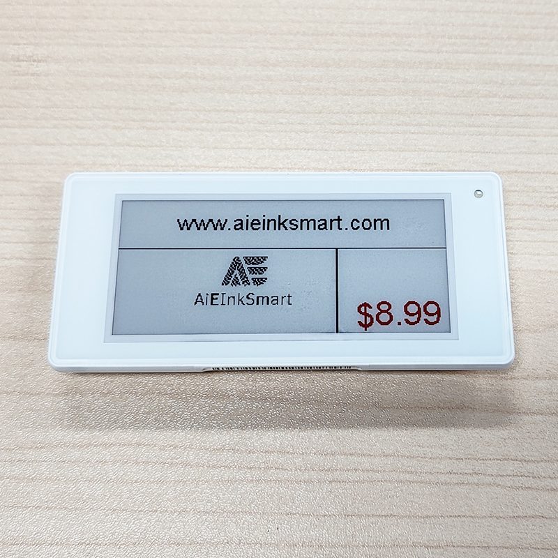2,90 Zoll 2,4 GHz Bluetooth elektronisches Regaletikett