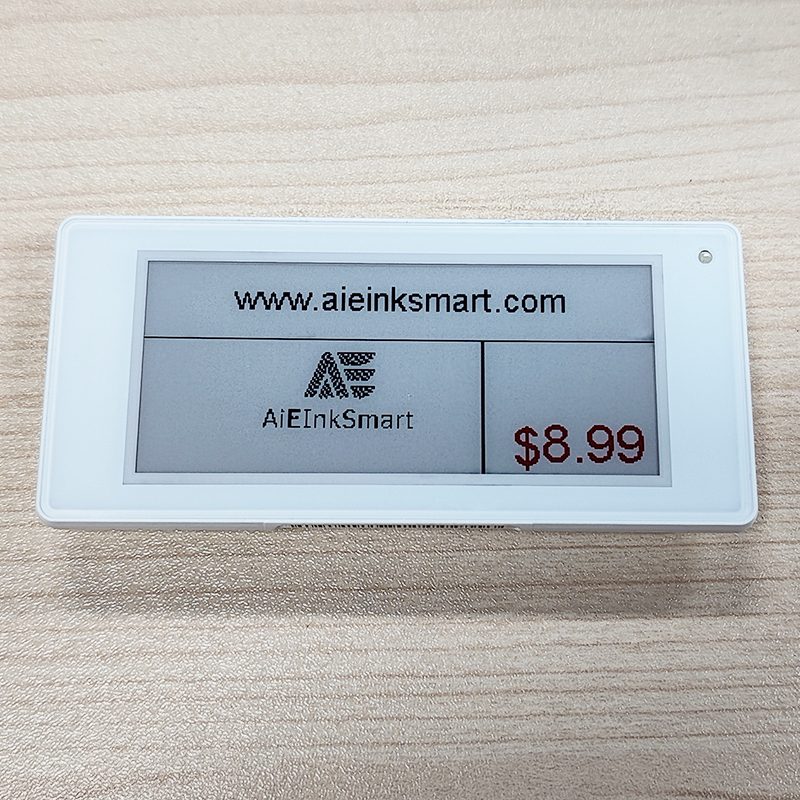 2,90 Zoll 2,4 GHz Bluetooth elektronisches Regaletikett